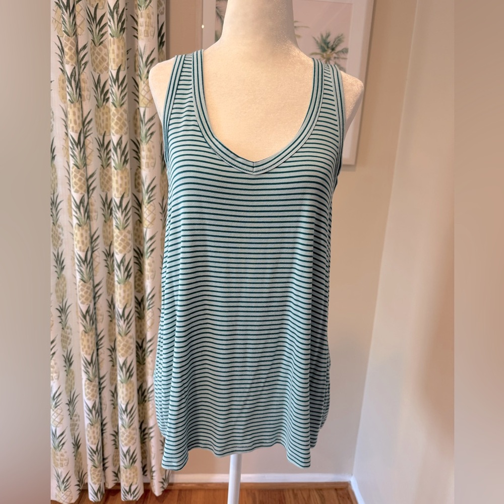 Old Navy striped V neck Tank